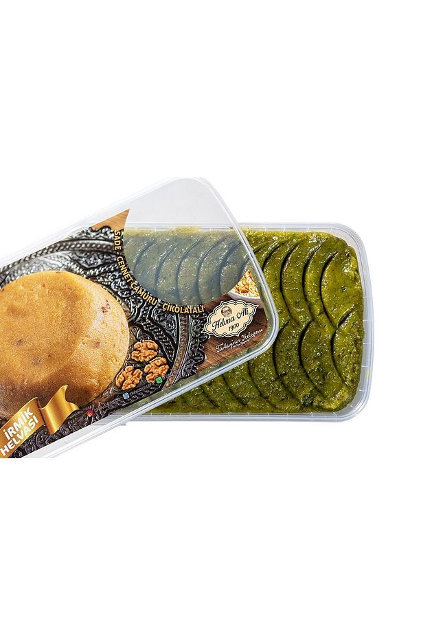 Cennet Çamuru (ANTEP FISTIKLI İRMİK HELVASI) 300gr - 3