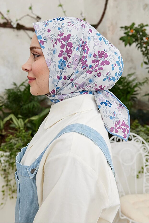 Proline Patterned Rosaline Scarf - 3