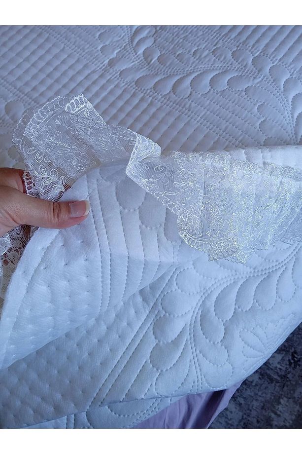 Yatak Örtüsü, Çift Kişilik Yatak Örtüsü Takımı, Dantelli Yatak Takımı, Yatak Odası Takımı, Bedspread - 3