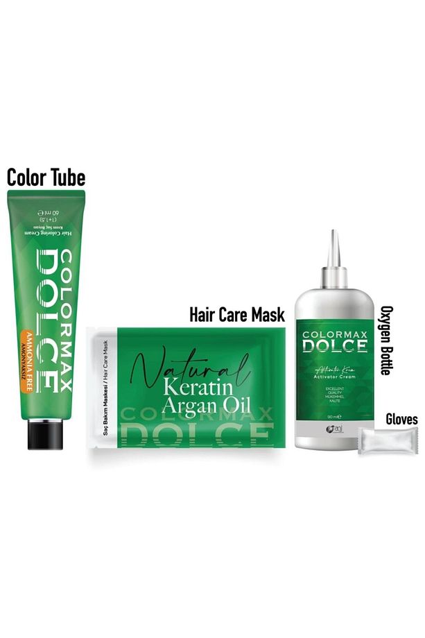 60 Ml Amonyaksız Set Saç Boyası 7.34-karamel - 2