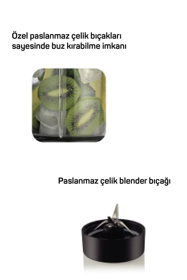 Tropix Pro Kişisel Blender-roze - 3