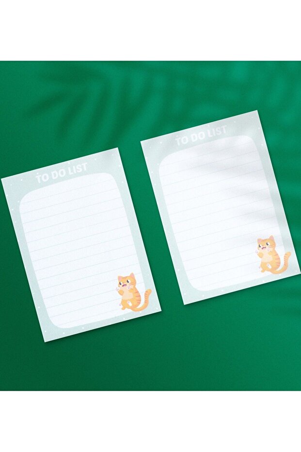 2 Pieces A7 Size Mini Memo Pad - Notepad, Memopad, Do List, Planner, To Do List