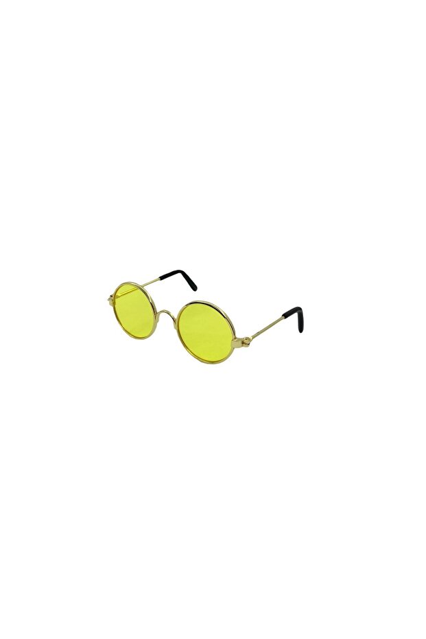 Cat Glasses Yellow Glass 14