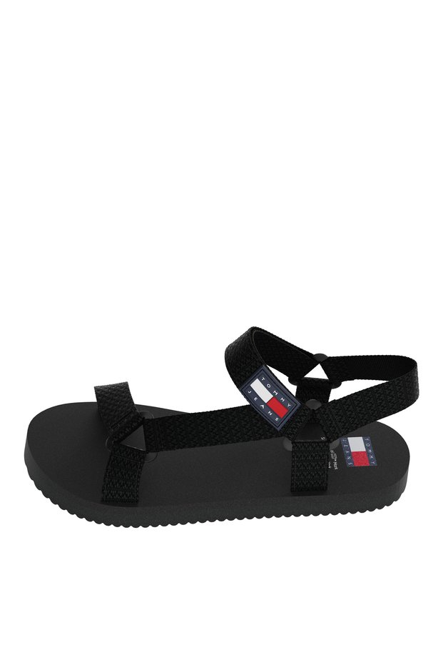 Black Men's Sandals Tjm Casual Sandal
