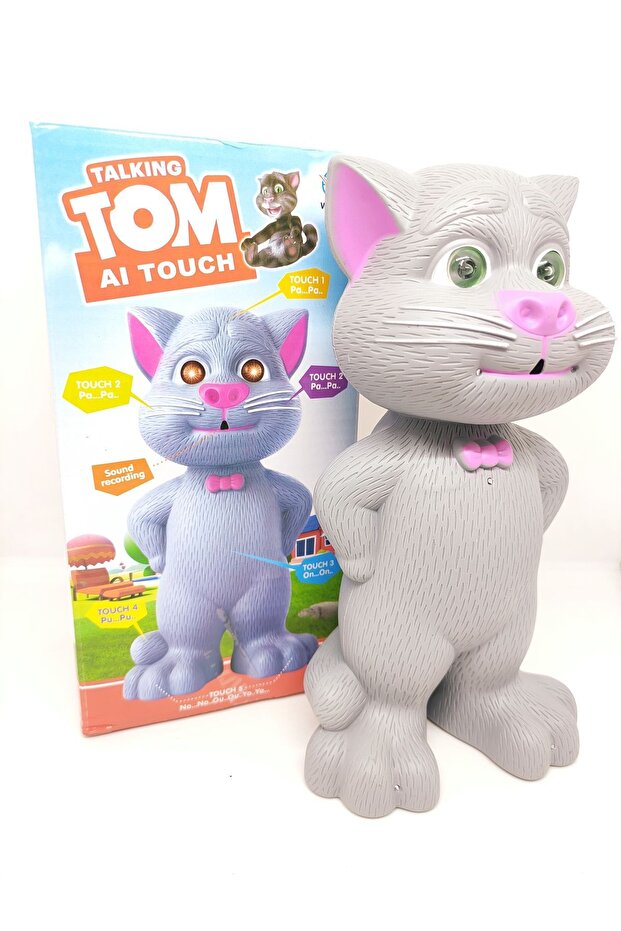 Talking Al Touch Konuşan Ses Teklit Eden Kedi - 5
