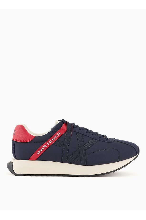 Lacivert - Kırmızı Erkek Sneaker XUX150 - 1