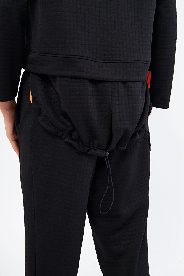 KAPÜŞONLU BASIC SWEATSHIRT - 6