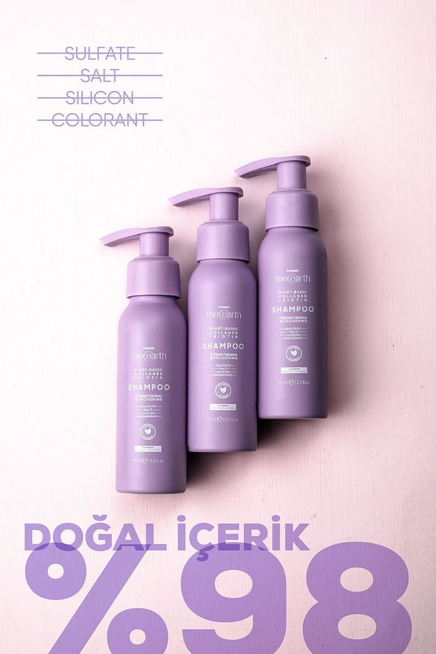 Plant Based Collagen +biotin Şampuan 75 Ml - 4