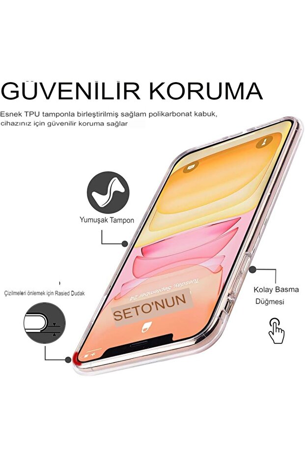 Case Compatible with iPhone 14 Clear Design Slim Protective Soft Cover - 2