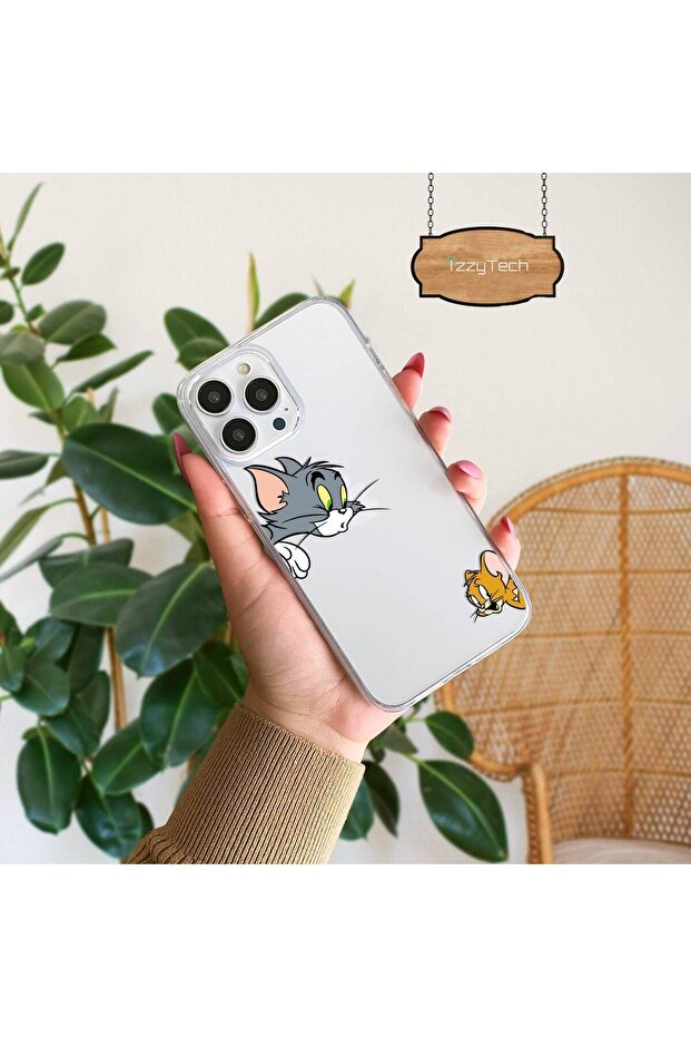 حافظة متوافقة مع هاتف iPhone 14، غطاء ناعم واقٍ بتصميم شفاف - 1