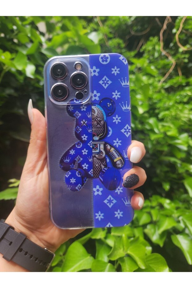 Balporsuku Xiaomi Redmi 12 C Compatible BKDYG Printed Cases X-ray Bear Bleu