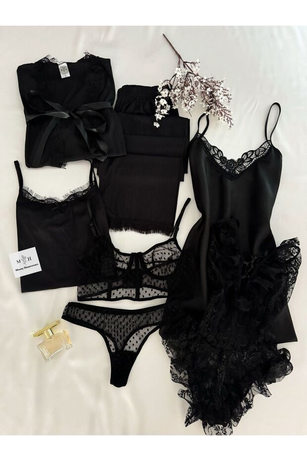 Boxed 7-Piece Darth Bird Pajama Underwear Dowry Set