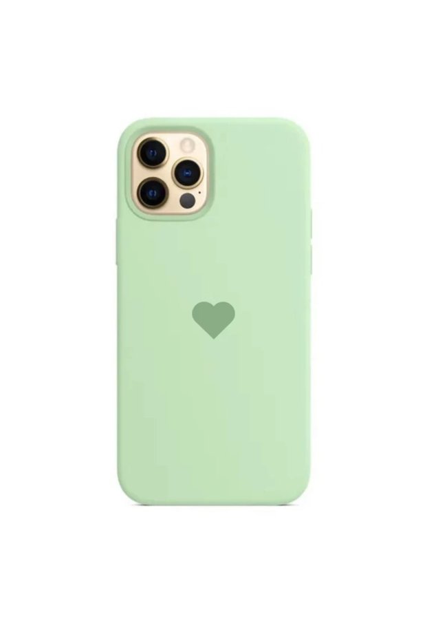 Balporsuku Compatible with iPhone 15 Pro Max Hearted Launch Preminium Case with Klpli Water Green