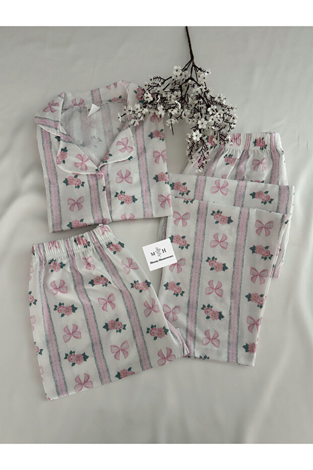 3-Piece Pinterest Lover Girl Pajama Set