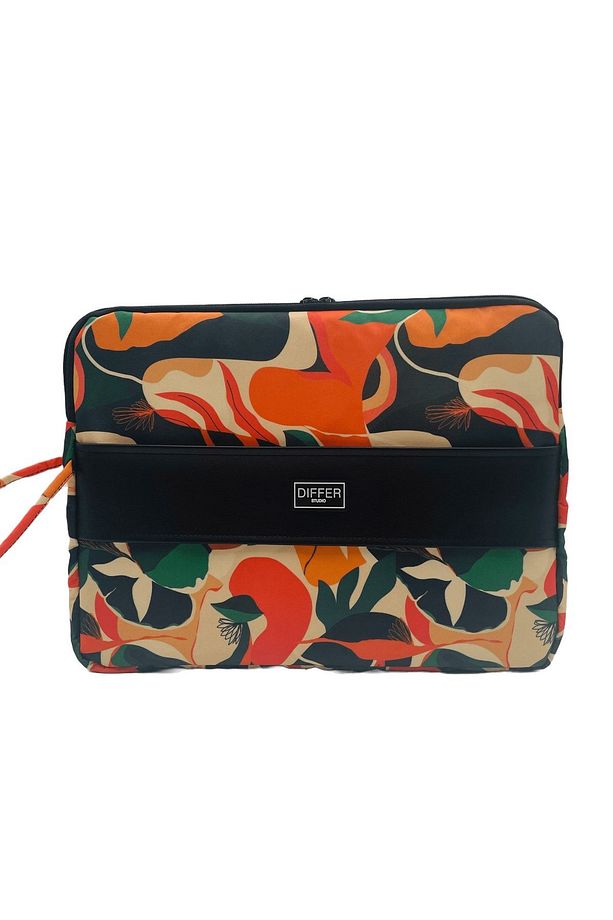 15,6 Inç Turuncu Yaprak Desenli Macbook/laptop/notebook/tablet Kılıfı - 4