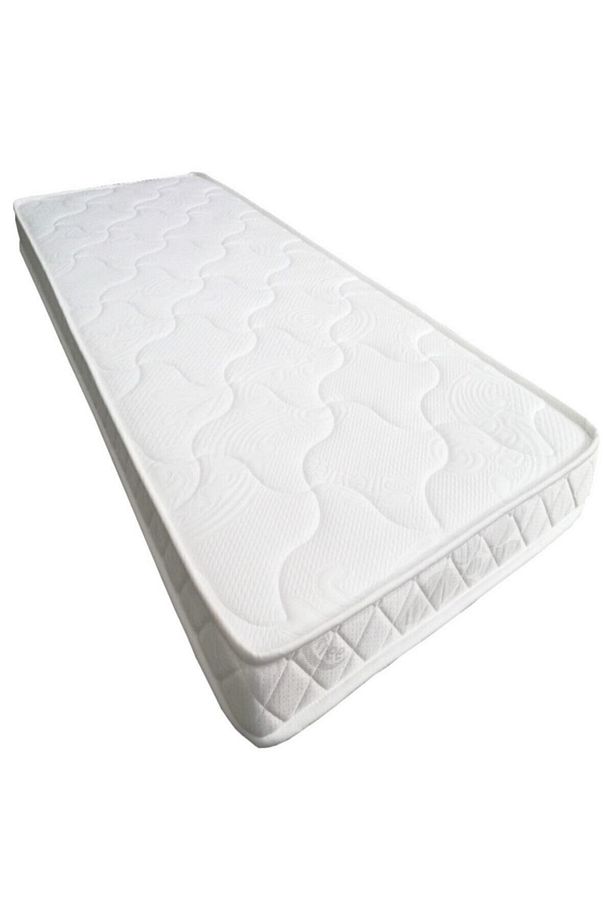 Sünger Yaysız Havlu Kumaş Kapitone Tek Kişilik Yatak 90x180x15 - 1