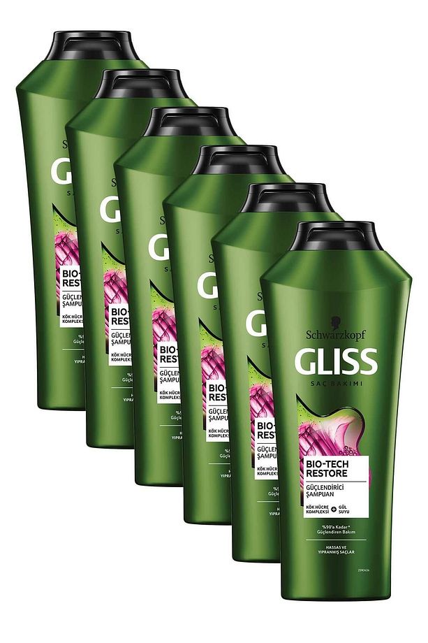 Bio-tech Güçlendirici Şampuan 360 ml X 6 Adet - 1