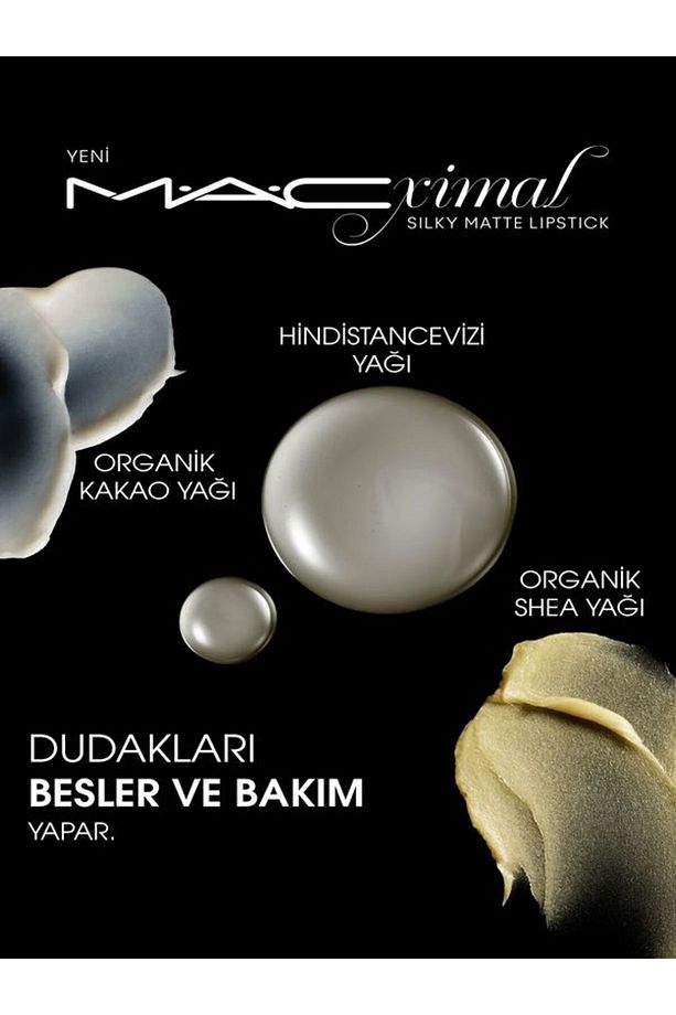 M·A·CXIMAL Silky Matte Lipstick Nemlendirme Etkili Yoğun Renk Sağlayan Ruj - Soar - 3