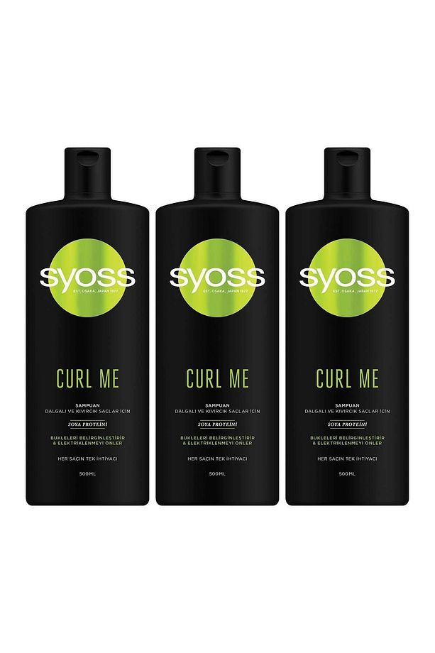 Curl Me Bukle Belirginleştirici Şampuan 500 ml X 3 Adet - 1