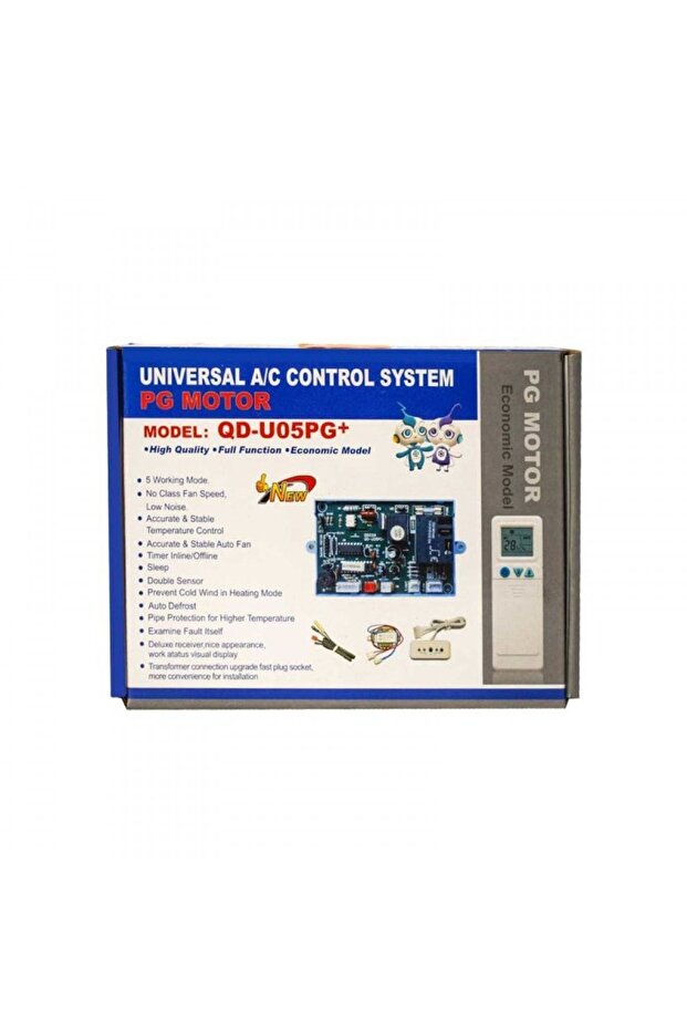 Klima Akıllı Kart ve Kumanda QD-U05PG+ - 1