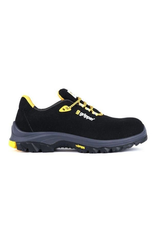 Gpr-55 S3 Siyah Microfiber Kompozit Vibram Taban Iş Güvenlik Ayakkabısı - 2
