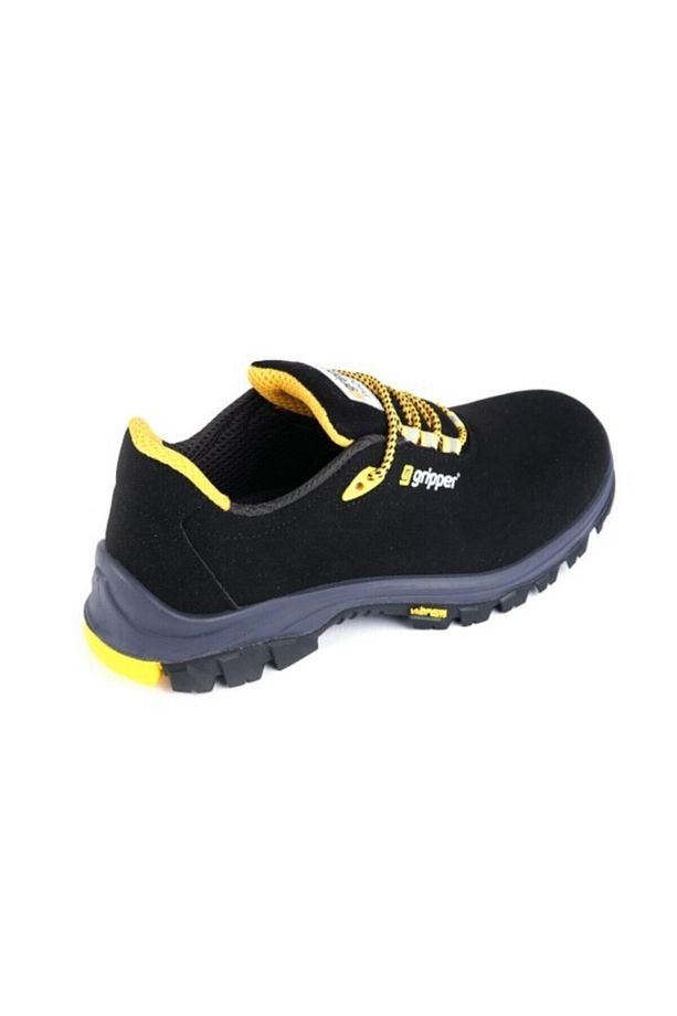 Gpr-55 S3 Siyah Microfiber Kompozit Vibram Taban Iş Güvenlik Ayakkabısı - 3