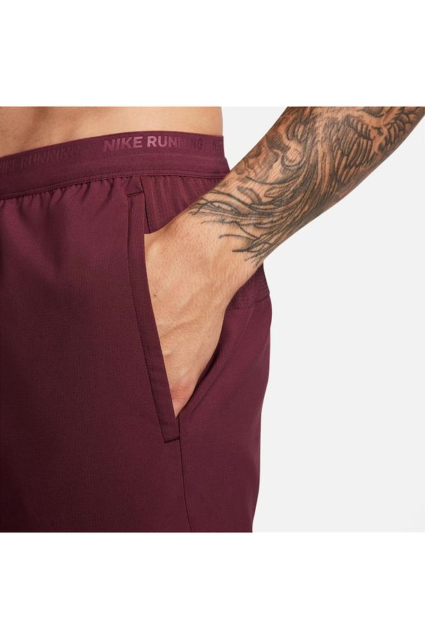 Dri-Fit Stride 18cm (approx.) Brief-Lined Running Erkek bordo spor koşu  Şort dm4761 - 5