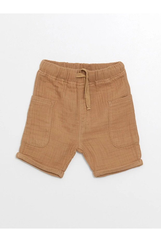 LCW baby Elastic Waist Basic Baby Boy Shorts