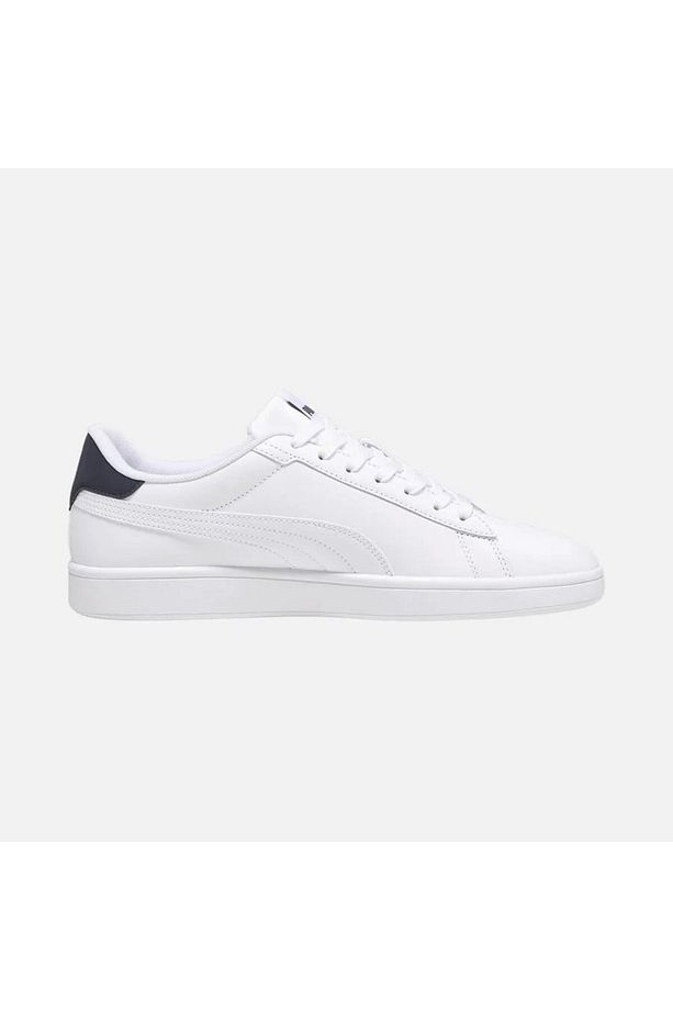 Puma Smash 3.0 L Beyaz-Lacivert Erkek Günlük Ayakkabı - 2
