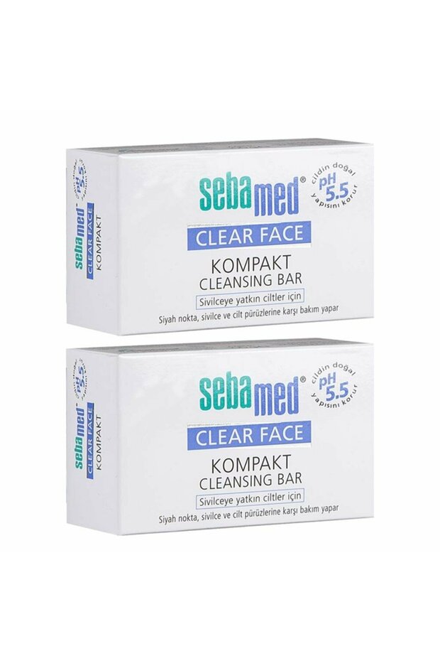 100 جرام × 2 قطعة Clear Face Compact