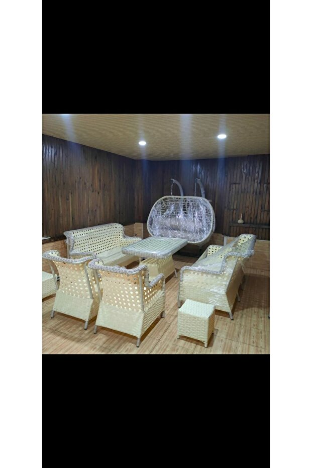 Rattan çay setleri - 5