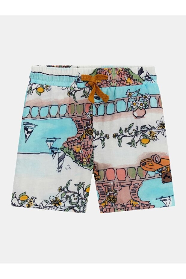 BONDED GAUZE BERMUDA - 1