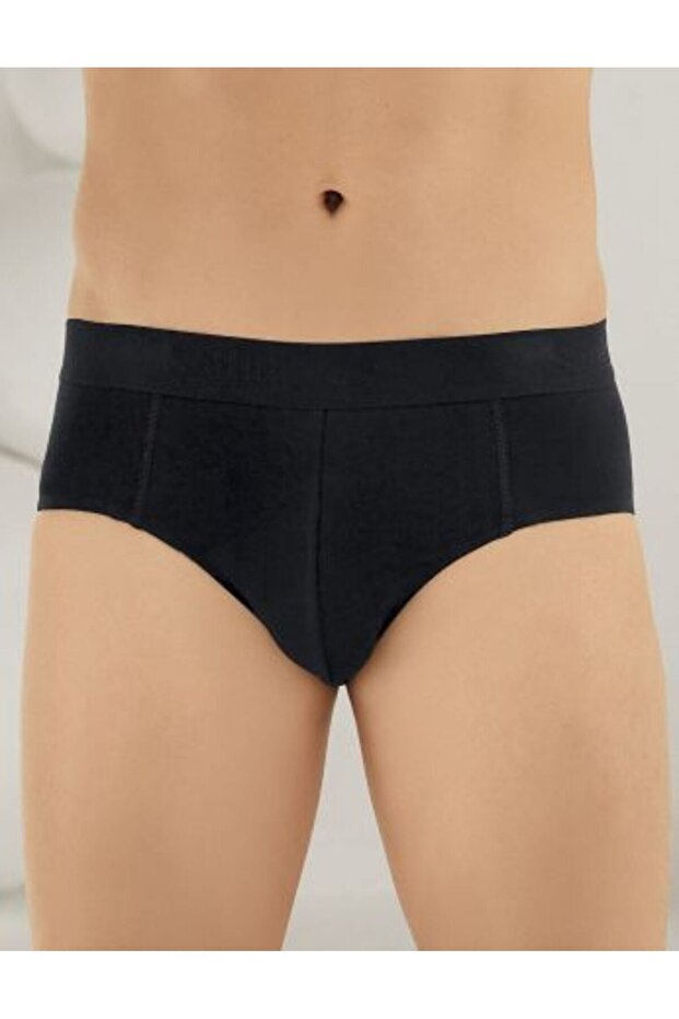 Men's Black 6-Piece Pack Lycra Cotton Underpants Me063 New