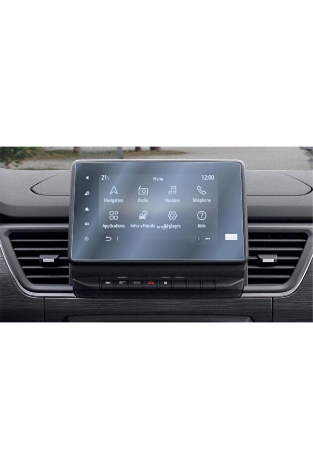 Renault Trafic Combi 8 Inch - Multimedia Screen Protector Transparent - 3