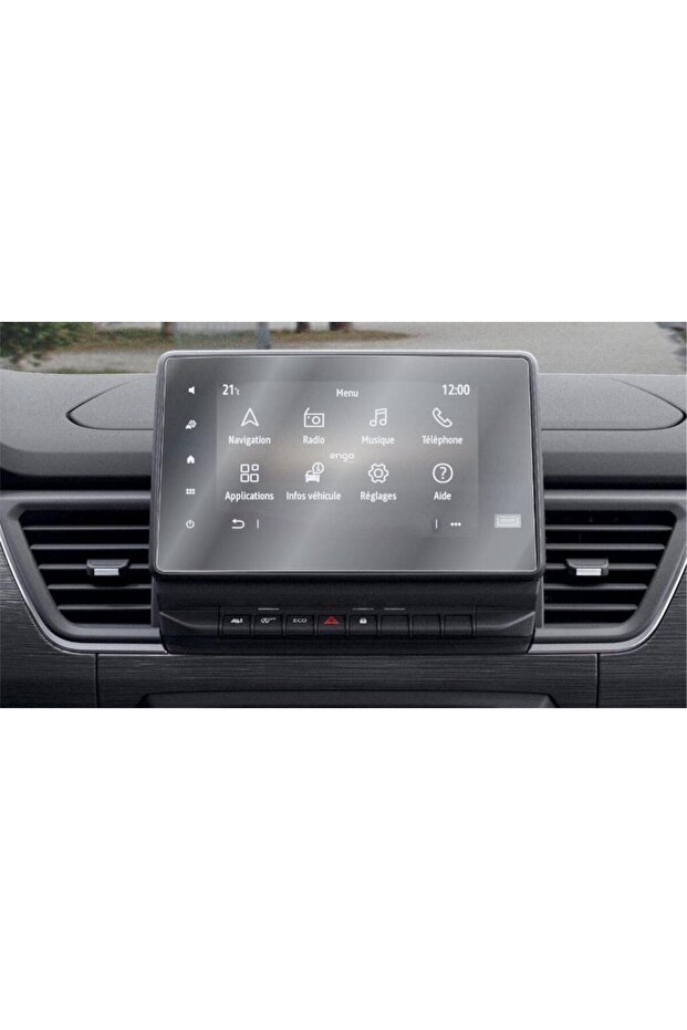 رينو ترافيك كومبي 8 بوصة واقي شاشة ماتي للوسائط المتعددة - 2