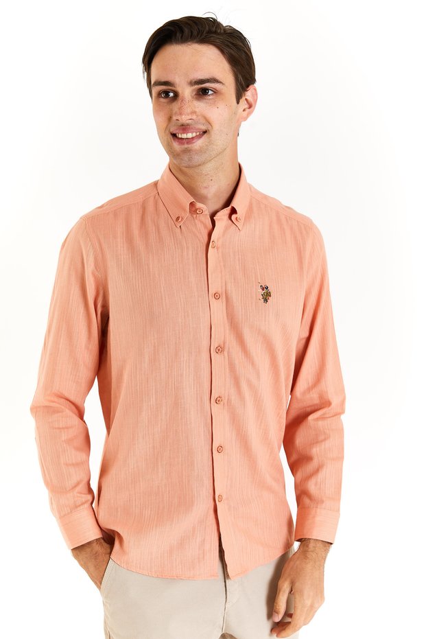 U.S. Polo Men's Regular Fit Sports Shirt G081Gl004.000.1829583 Enzog