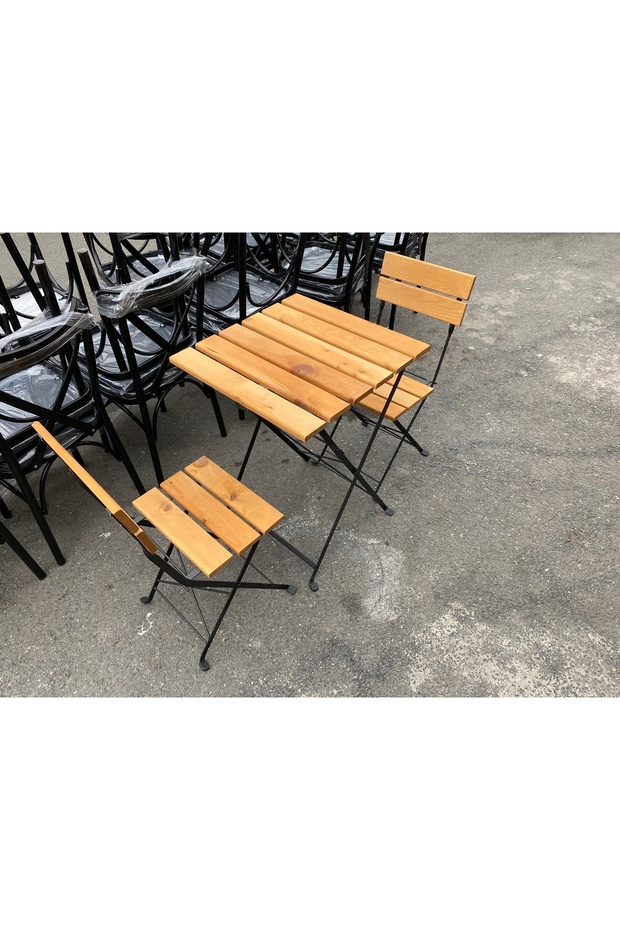 Katlanır Balkon Masa Sandalye - 2