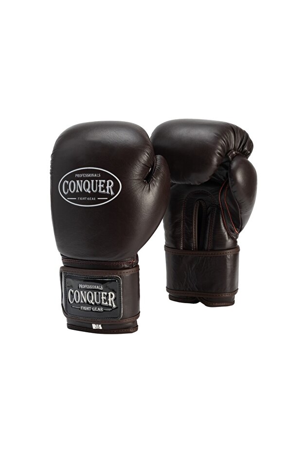 Classic Brown Premium Deri Boks Eldiveni - 1