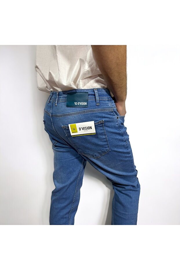 Açık Mavi Regular Erkek Jean - 4