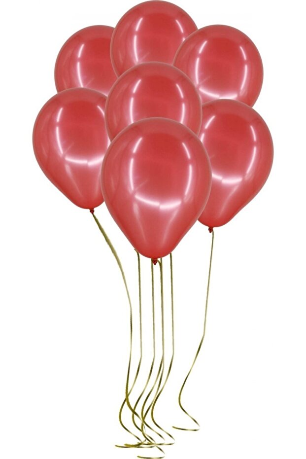 Opportunity Month 100-Pack Latex Pastel Balloons Red