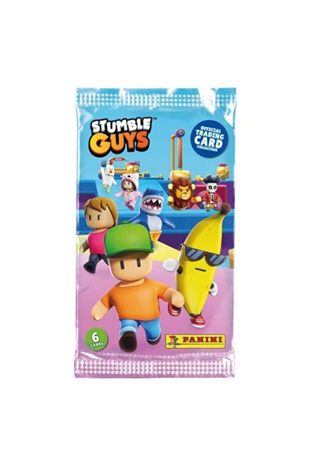 Stumble Guys - Trading Cards Collection - Booster Pack 1 Pack (6 Cards)