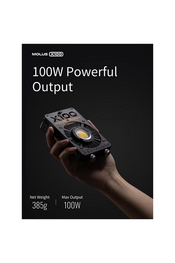MOLUS X100 Bi-Color Pocket COB Monolight / Combo Kit - 8