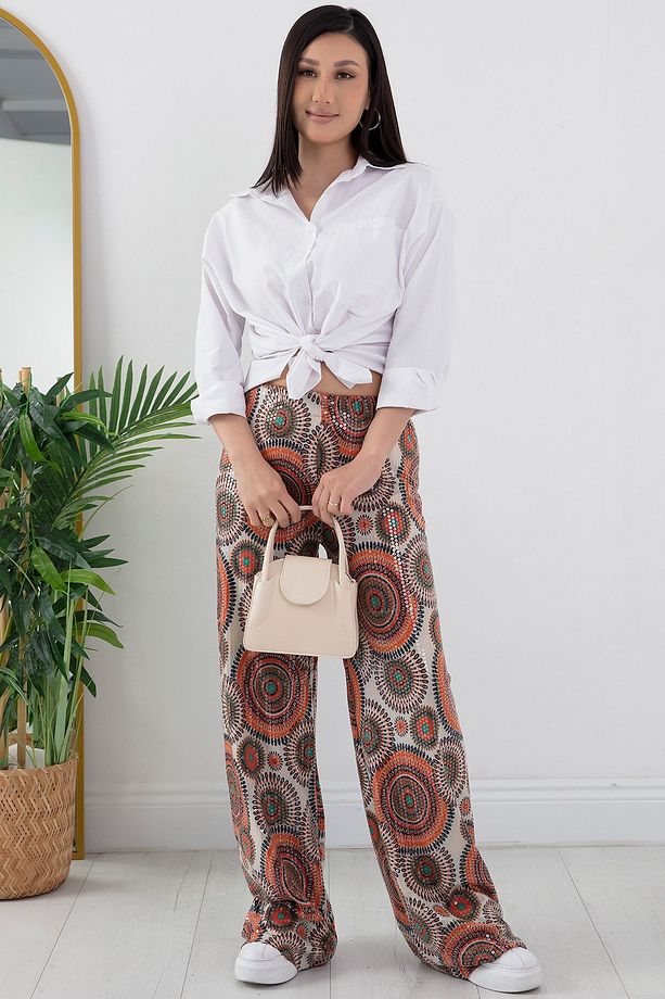 Pulpayet Beli Lastikli Pantolon ESP048 - 5