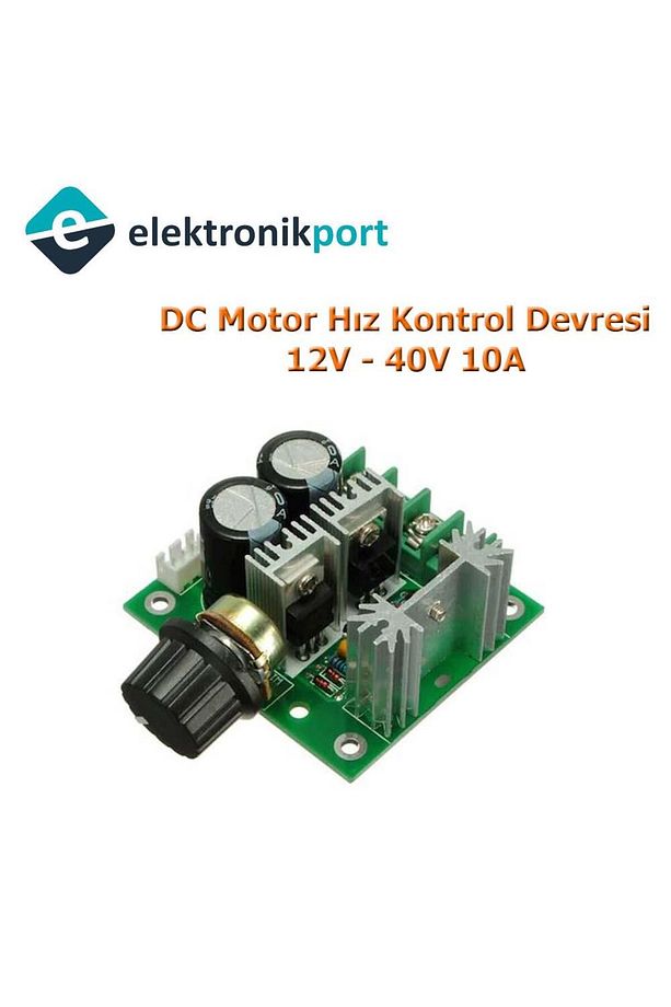 DC Motor Hız Kontrol Devresi Dimmer 12V-40V 10A 400W PWM Mosfet - 1
