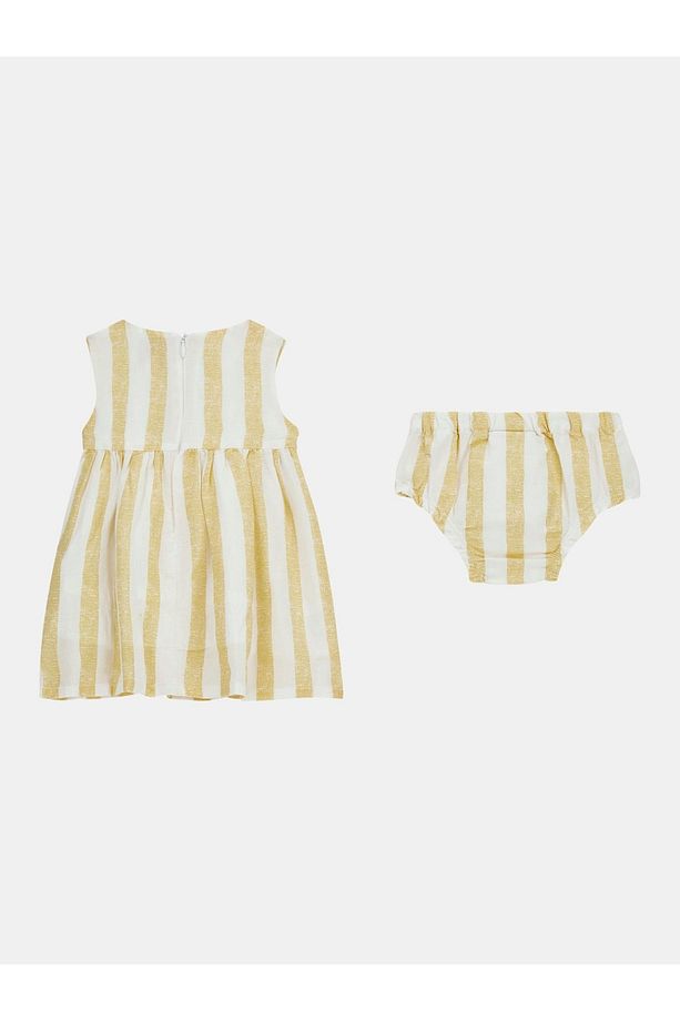 SET LINEN BLEND DRES - 2