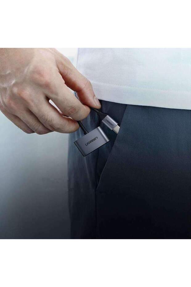 Type-c To 3.5mm Kulaklık Ve Şarj Dönüştürücü - 3