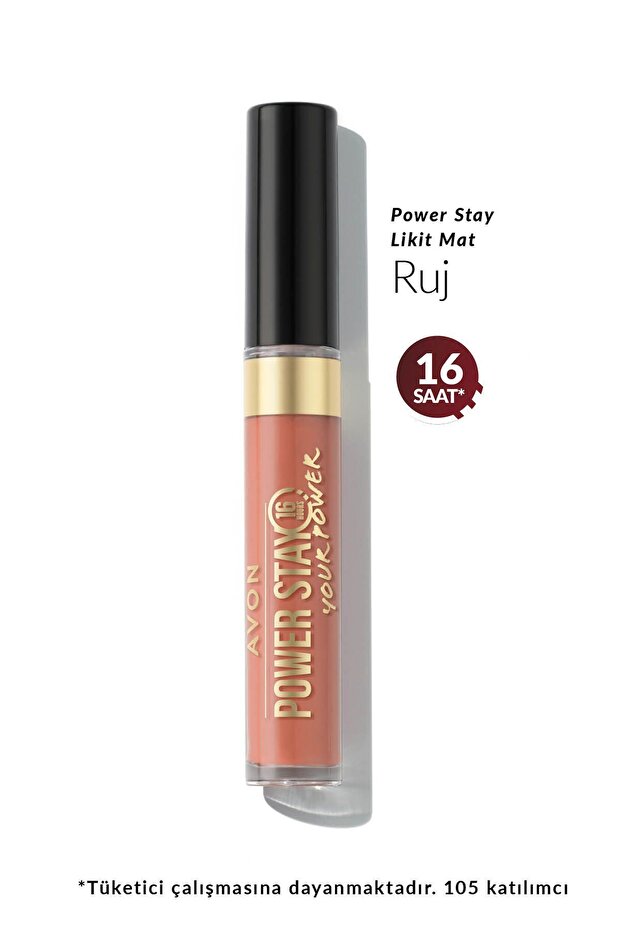 Power Stay Likit Mat Ruj Peach Protector - 1