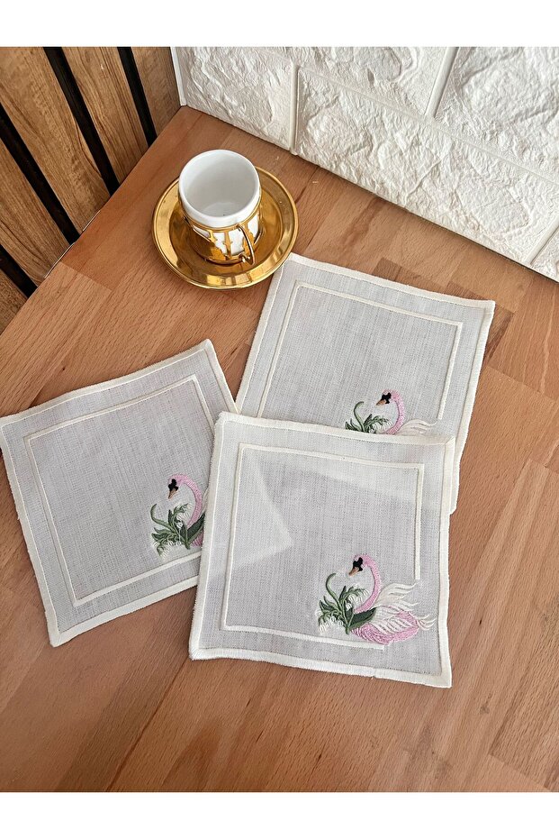 Swan Model Cocktail Napket - 3