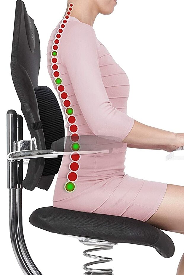 Visco Orthopedic Lumbar Pillow Chair Cushion Visco Pillow Lumbar Back Pillow Back Cushion Waist Cushion