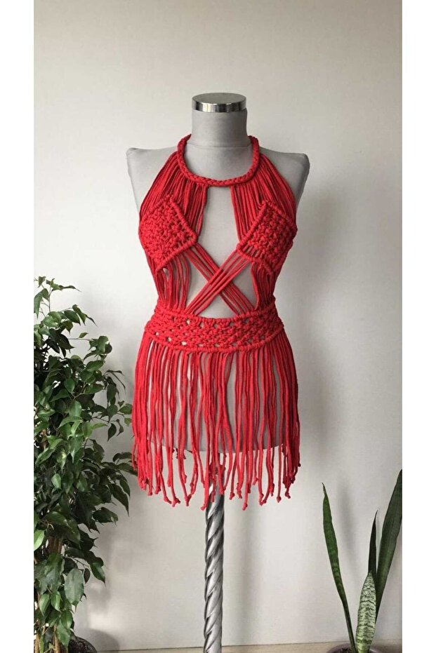 Îmbrăcăminte macrame de plajă - 1